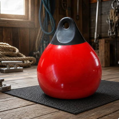 Inflatable Hanging Punching Ball Glossy Two Tone Training Gear Impact Absorbing Heavy Bag for Boxing and Fitness Home Use
