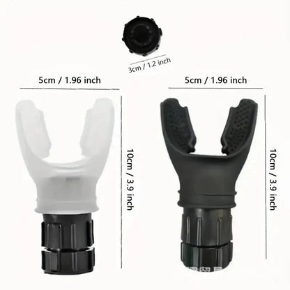 Portable Silicone Breathing Trainer Adjustable Resistance Throat Fitness Exercise Device