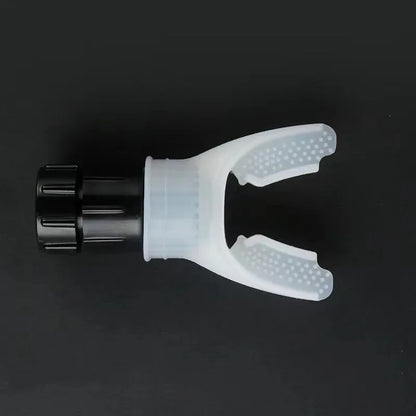 Portable Silicone Breathing Trainer Adjustable Resistance Throat Fitness Exercise Device