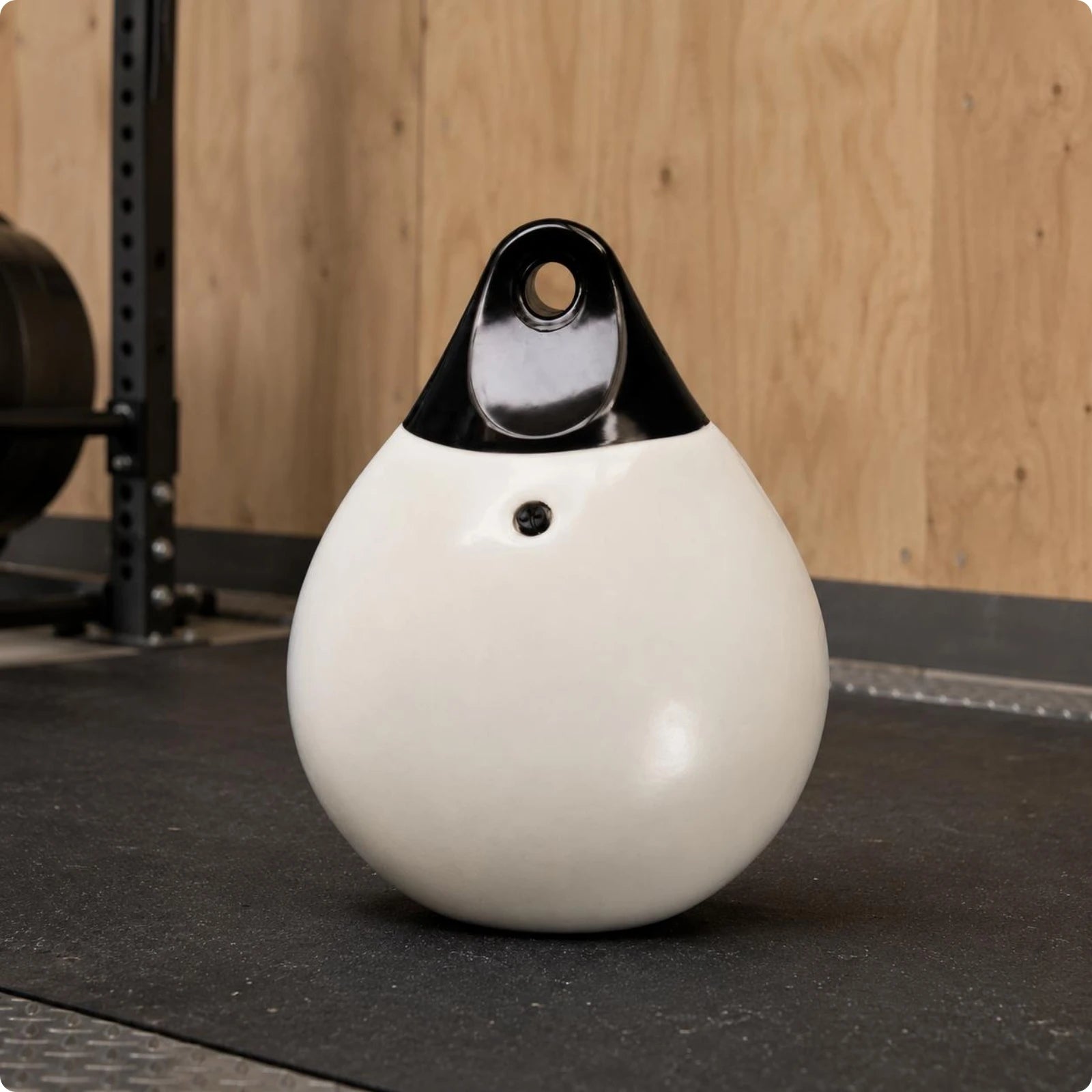 Inflatable Hanging Punching Ball Glossy Two Tone Training Gear Impact Absorbing Heavy Bag for Boxing and Fitness Home Use